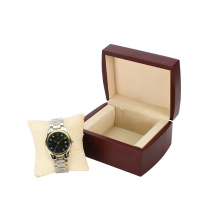 Cheap watch boxes wholesale manufacture brand custom high quality matte Solid Wood wooden gift case watch box